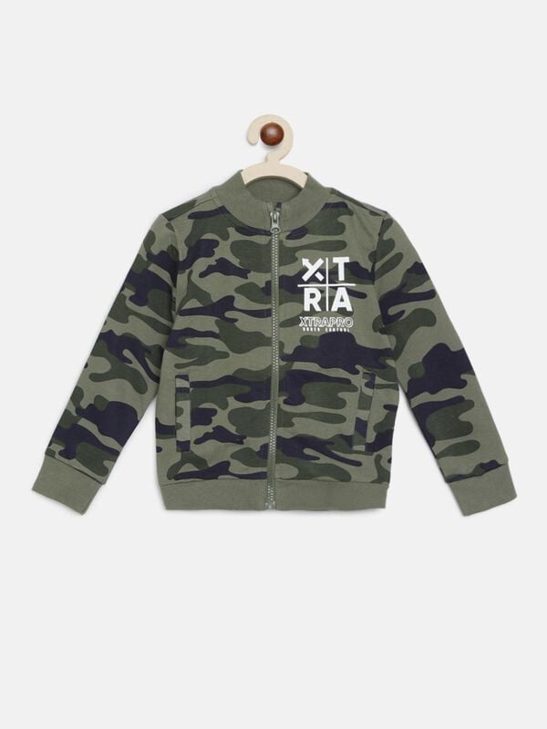 French Terry Sweatshirt With Print image number 0